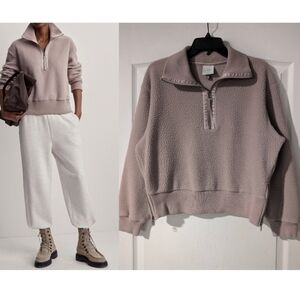 Varley | Roselle Half-Zip Fleece In Sphinx